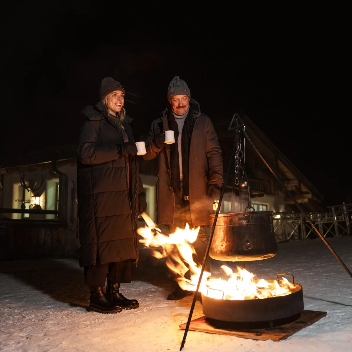 Hüttenabend auf der Hohen Mut Alm